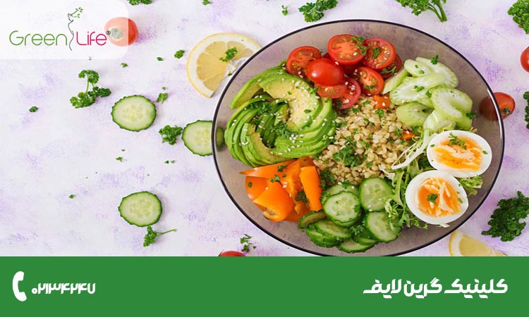 مواد غذایی مجاز در رژیم لاغری یک ماهه